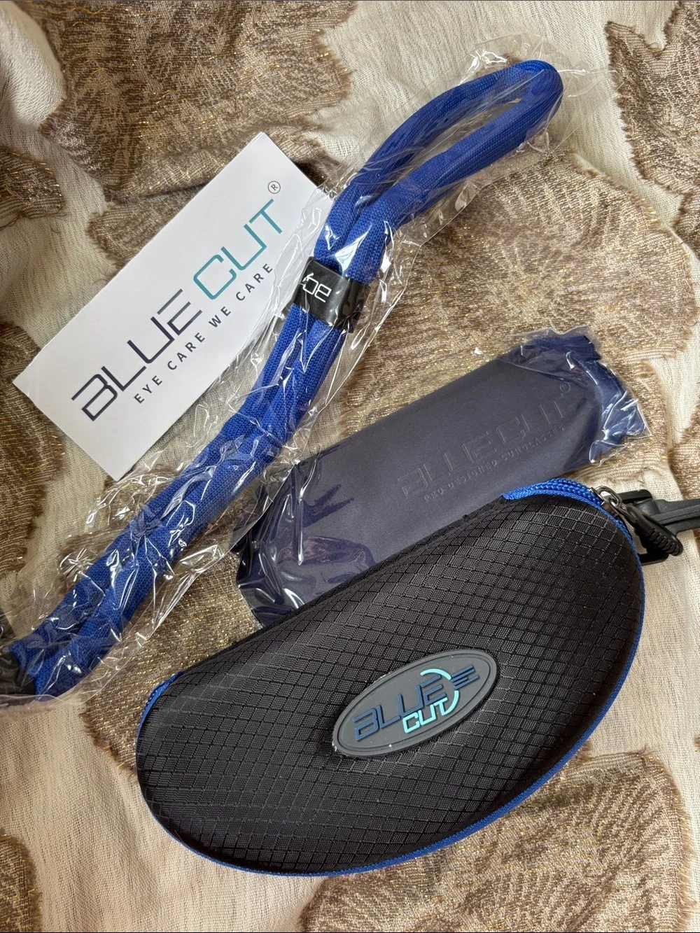 Blue Cut Polarized Blue Mirror Lens Shiny Black Frame Sunglasses Sporty Wrap